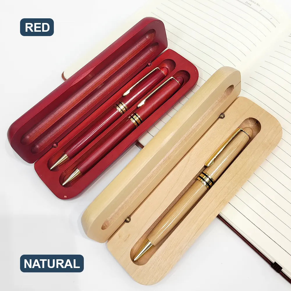World's Best Teacher - Personalized Wooden Pen Set