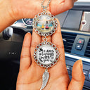 Memorial,Sad - I Miss You - Personalized Photo Pendant Charm