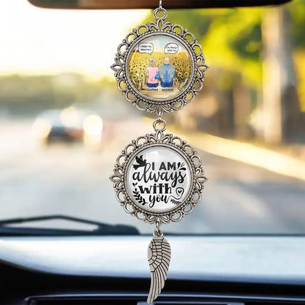 I Miss You - Personalized Photo Pendant Charm