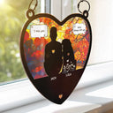 Memorial,Pet Lovers,Dog Lovers,Sad - I Miss You I Know Pet Lovers Memorial Pet - Personalized Window Hanging Suncatcher Ornament