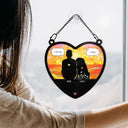 Memorial,Pet Lovers,Dog Lovers,Sad - I Miss You I Know Pet Lovers Memorial Pet - Personalized Window Hanging Suncatcher Ornament