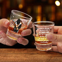 Gift For Husband,Gift For Couples,Gift For Wife,Gift For Boyfriend,Gift For Girlfriend - I Promise To Always Be By Your Side - Personalized Shot Glass