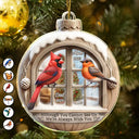 Memorial,Christmas,Family,Parents,Gift For Grandparents,Sad - I'm Always With You 3D Effect - Personalized Custom Shaped Acrylic Ornament