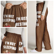 Gift For Father,Humorous,Vector - I'm Just Resting My Eyes - Personalized Pajama Pants