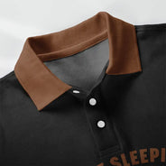 Gift For Father, Humorous, Vector - I'm Just Resting My Eyes - Personalized Polo Shirt