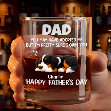 I'm Pretty Sure I Own You - Personalized Whiskey Glass