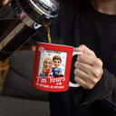 Gift For Couples, Gift For Husband, Gift For Wife, Gift For Boyfriend, Gift For Girlfriend, Love - I'm Yours No Returns Or Refunds Toy Box Couple - Personalized White Edge-to-Edge Mug