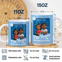 Gift For Couples, Gift For Husband, Gift For Wife, Gift For Boyfriend, Gift For Girlfriend, Love - I'm Yours No Returns Or Refunds Toy Box Couple - Personalized White Edge-to-Edge Mug