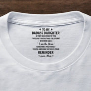 Gift For Daughter,Gift For Grandkids,Gift For Women,Gift For Men,Happy,Top Market - If Fate Whispers To You Daughter - Personalized T Shirt