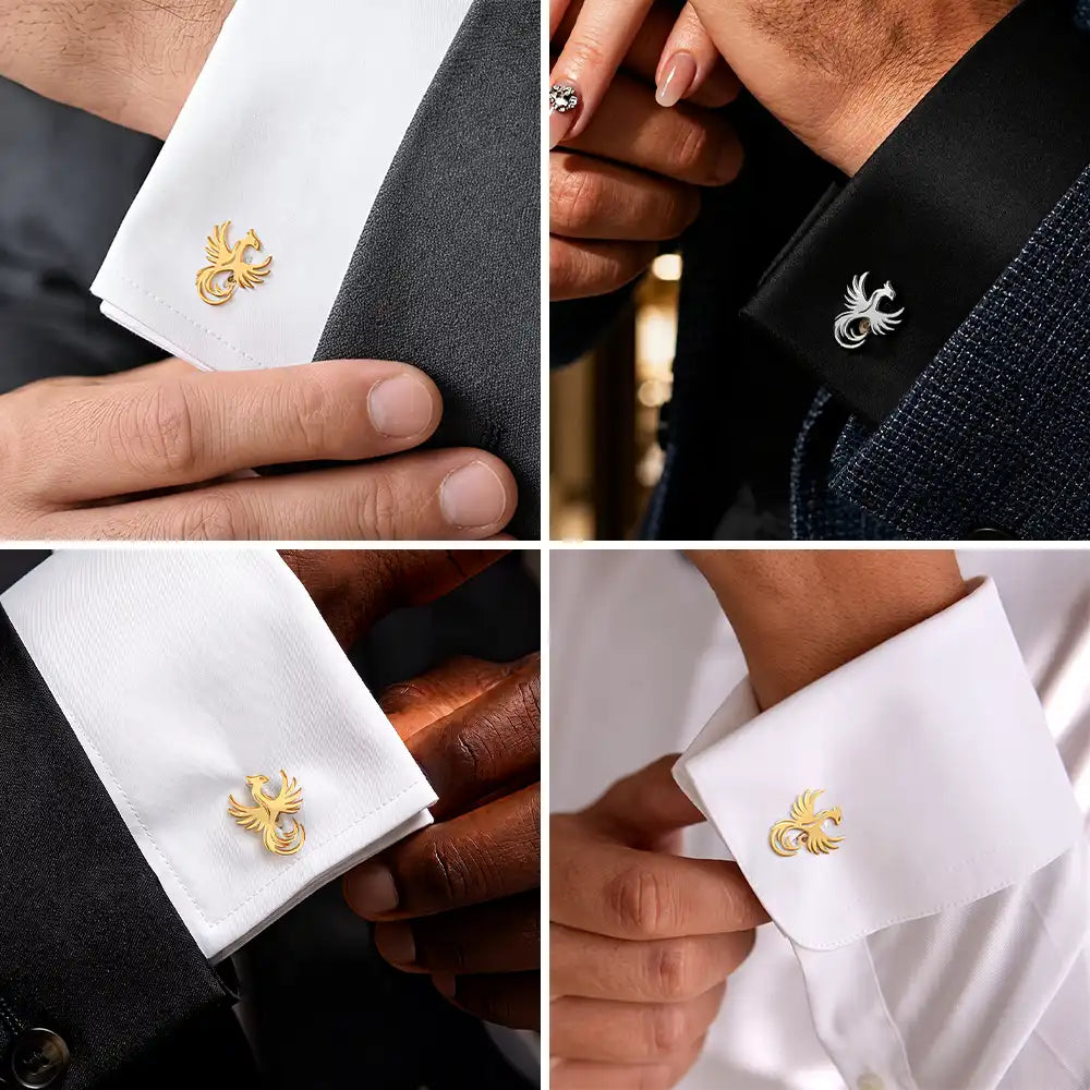 Impressive Logo For Men - Personalized Cufflinks