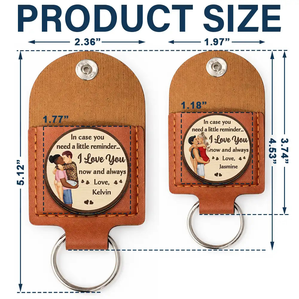 Old Couples,Gift For Couples,Gift For Husband,Gift For Wife,Gift For Boyfriend,Gift For Girlfriend,Love - In Case You Need A Little Reminder - Personalized Wooden Pocket Hug