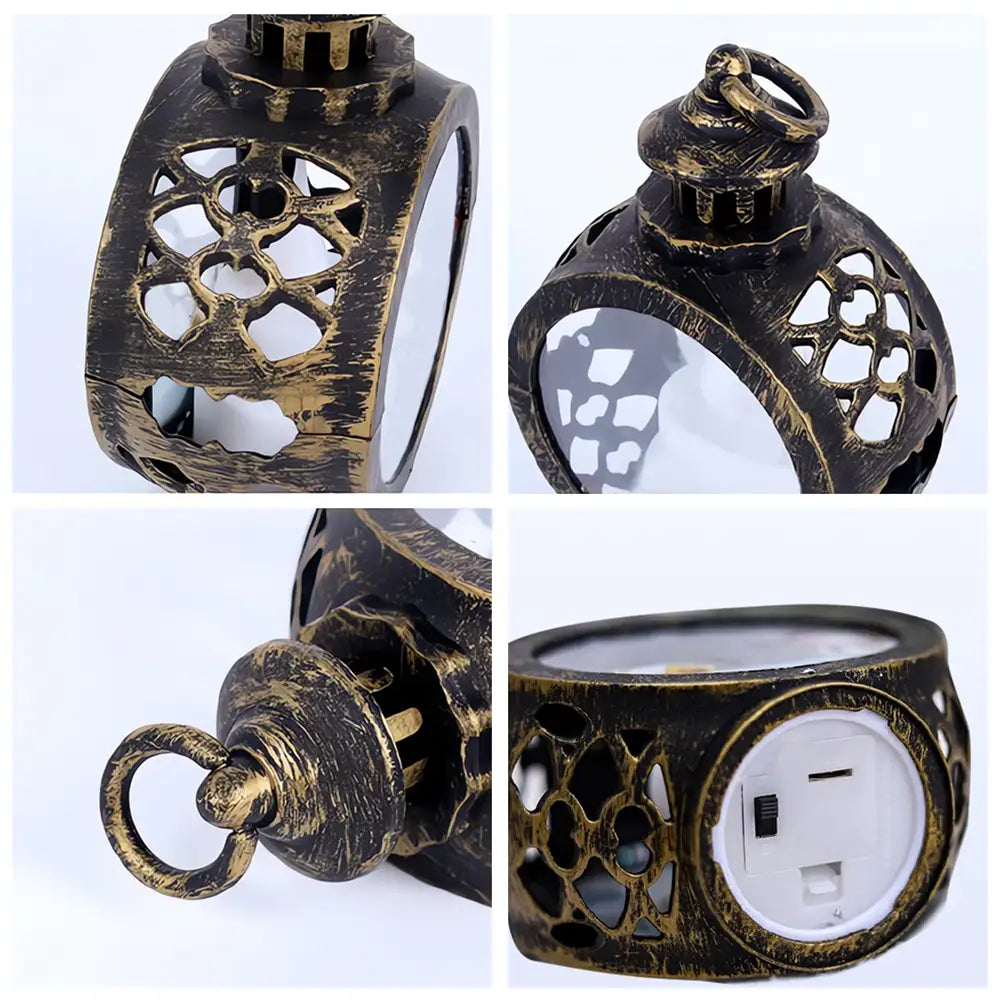 Custom Photo Light Of Those Who Are Watching Today From Heaven - Personalized Candlelight Lantern Ornament
