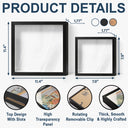 Old Couples,Gift For Husband,Gift For Wife,Gift For Boyfriend,Gift For Girlfriend,Travel,Happy - All My Travel Memories - Personalized Ticket Memory Box