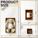 Family,Gift For Bestie,Happy - Gingerbread Initial Custom Name With Bow And Plaid - Personalized Wrapping Paper