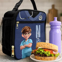 Job Title 3D Effect Nurse - Personalized Kids Lunch Bag