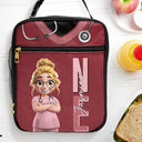 Job Title 3D Effect Nurse - Personalized Kids Lunch Bag