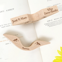 Gift For Yourself,Gift For Women,Gift For Men,Reading,Happy -  Just A Girl Man Who Loves Books - Personalized Thumb Page Holder