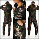 Just A Girl Who Loves Books - Personalized Overall Onesie Hooded Jumpsuit