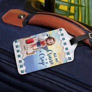 Travel,Cruising,Gift For Yourself,Gift For Women,Happy - Just A Girl Who Loves Cruising - Personalized Luggage Tag