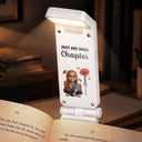 Confident,Christmas,Reading,Gift For Yourself,Vector - Just A Girl Who Loves Books Bookish Gifts For Book Lovers - Personalized Book Light Clip