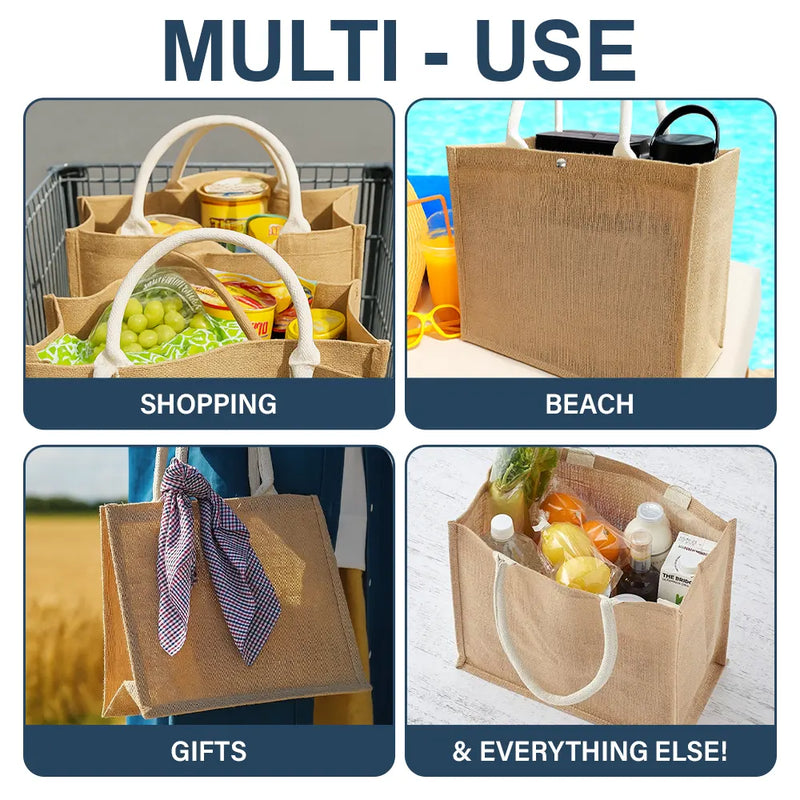 Gift For Couples,Gift For Husband,Gift For Wife,Gift For Boyfriend,Gift For Girlfriend,Happy - Travel Partners For Life - Personalized Jute Beach Bag