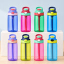 Adorable,Art Design,Back To School,Gift For Kids,Photo - Watercolor - Remove BG - Custom Photo Realistic Watercolor Art Cute Kid With Funny Letter - Personalized Kids Water Bottle With Straw