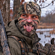 Christmas,Humorous,Hunting,Icon,Top Market - Gag Gift For Men Who Love Hunting, Hunter, Friend - Personalized Funny Realistic Buck, Turkey Head Balaclava Face Mask