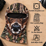 Christmas,Humorous,Hunting,Icon,Top Market - Gag Gift For Men Who Love Hunting, Hunter, Friend - Personalized Funny Realistic Buck, Turkey Head Balaclava Face Mask