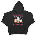 Distracted By Cat - Gift For Cat Lovers - Personalized Custom T Shirt