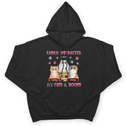 Distracted By Cat - Gift For Cat Lovers - Personalized Custom T Shirt