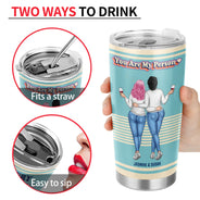 Bestie Every Short Girl Needs A Tall Best Friends - Gift For Bestie - Personalized Custom Tumbler