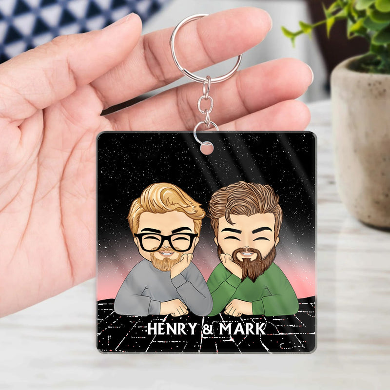Long Distance Bestie Miles Has Nothing On Us - Gift For Bestie - Personalized Acrylic Keychain