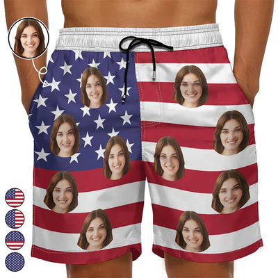 Independence Day Beach Shorts