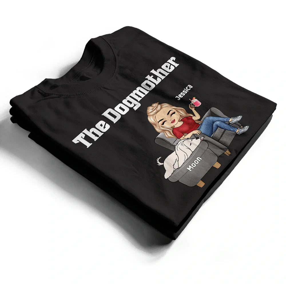 The Dogfather Dogmother - Personalized T Shirt