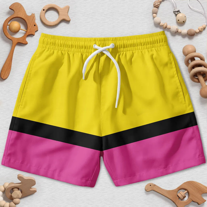 Adorable,Back To School,Gift For Kids,Vector - Kid Name With Paper & Pencil Design - Personalized Kids Clothing Set
