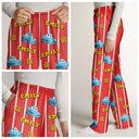 Playful,Gift For Kids,Icon - Kids Car Vehicle Name & Number - Personalized Kid Pajama Pants