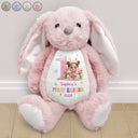 Easter,New baby,Dad - Sons,Gift For Son,Mom - Sons,Gift For Daughter,Dad - Daughters (Young),Mom - Daughters (Young),Gift For Kids,Gift For Grandkids,Happy - Kids Sitting First Easter - Personalized Soft Toy Bunny