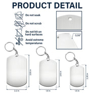 Gift For Husband,Gift For Yourself,Gift For Men,Gift For Father,Non-Eng,Photo - Pencil Sketch (Bold),Proud - Custom Photo Bold Sketch Best Dad Ever - Personalized Aluminum Keychain