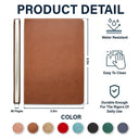 Grateful,Art Design,Teacher,Back To School,Retirement,Photo - Pencil Sketch - Remove BG - Custom Photo Pencil Sketch Funny Things My Students - Personalized Leather Journal