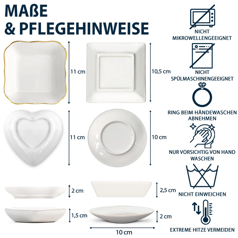 Gift For Women,Gift For Daughter,Gift For Grandkids,Happy,Non-Eng,German,Non-Eng,Icon - Faux-Pressed Geburtsblume Meine Tochter Für Immer - Personalisierte Schmuckschale