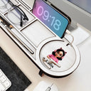 Gift For Men,Gift For Father,Gift For Mother,Gift For Women,Gift For Husband,Gaming,Dad's Hobby,Mom's Hobby,Gift For Couples,Non-Eng,Vector,Humorous - Dad By Day Gamer By Night - Personalized Desk Organizer