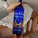 Gift For Couples, Gift For Husband, Gift For Wife, Gift For Boyfriend, Gift For Girlfriend - You & Me We Got This - Personalized Bottle Light