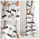 Pet Lovers,Pet Mom,Pet Dad,Dog Lovers,Dog Mom,Dog Dad,Happy,Christmas - Lazy Days 3D Effect Cute Sleeping Dog - Personalized Pajama Pants