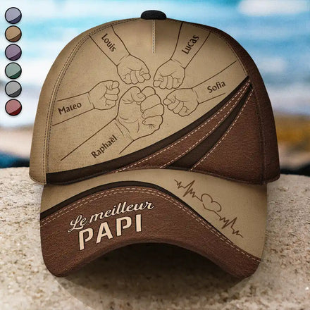 Le Meilleur Papa - Casquette Classique Personnalisée