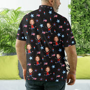 Independence Day,Gift For Father,Dad - Children,Happy,Humorous - Legend Husband Daddy Since Patriotic - Personalized Polo Shirt