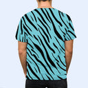 Top Market,Humorous,Gift For Men,Beach,Gift For Yourself,Summer,Icon - Leopard Pattern Funny Realistic Hairy Man Body - Personalized Full Print T Shirt