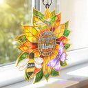 Gift For Wife,Gift For Yourself,Gift For Women,Parents,Gift For Mother,Gift For Grandma,Gift For Grandparents,French,Non-Eng,Icon,Proud - Les Petites Bêtes De Mamie Maman - Attrape-Soleil À Suspendre Personnalisé