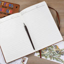 Gift For Mother, Gift For Kids, New baby, New Mom, New Dad, Happy - Letters To My Little Girl, Baby Keepsake - Personalized Leather Journal