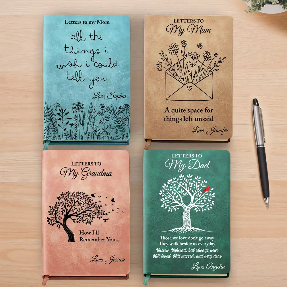 Letters To Loved One - Personalized Leather Journal