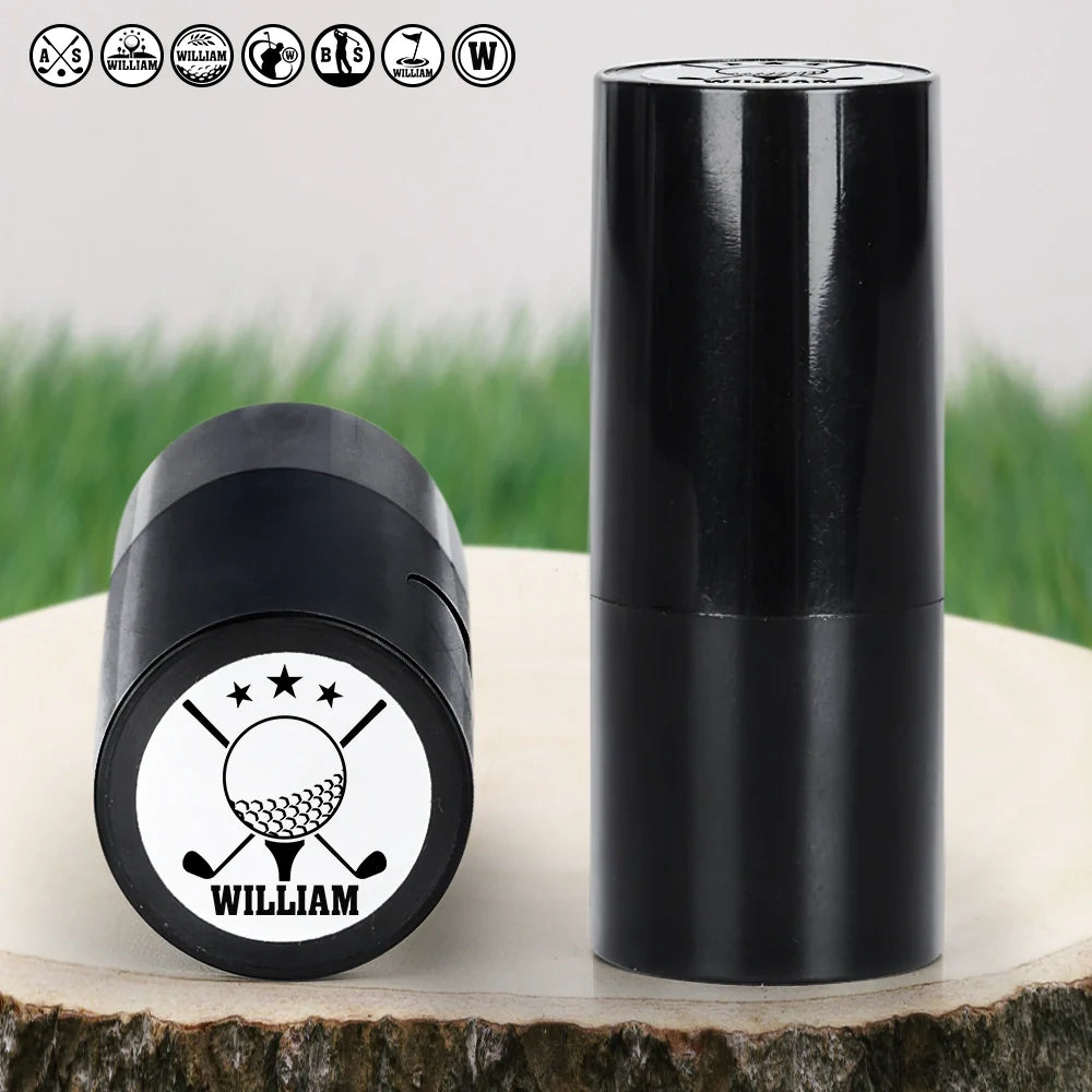 Life Is Full Of Choices - Personalized Golf Ball Stamp With Metal Storage Box